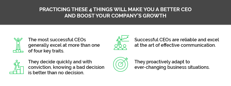 Become a Better CEO by Practicing These Four Traits